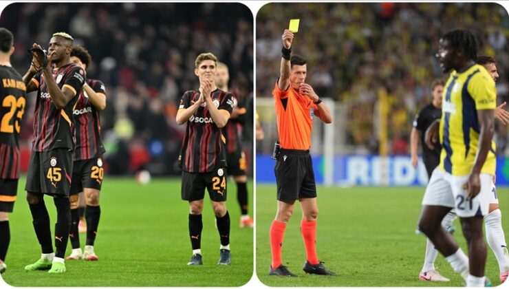 Avrupa Ligi’nde en çok gol atan Galatasaray, en çok kart gören Fenerbahçe