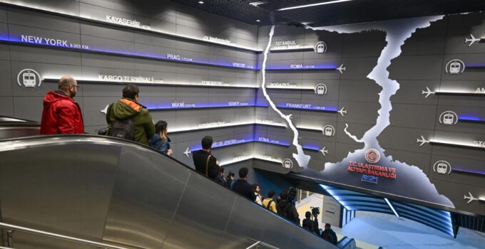 Gayrettepe-İstanbul Havalimanı-Arnavutköy Metro Hattı’nda 15,7 milyon yolcu taşın