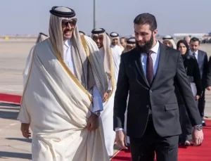 Katar Emiri Al Thani, Suriye’yi ziyaret eden ilk lider oldu