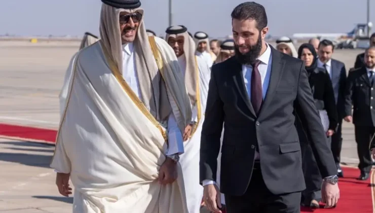 Katar Emiri Al Thani, Suriye’yi ziyaret eden ilk lider oldu