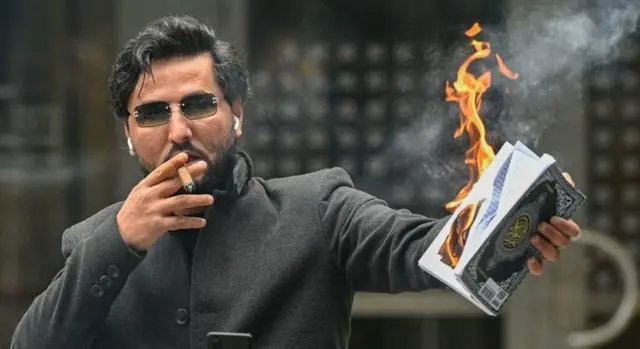 Kuran-ı Kerim yakan provokatör Salwan Momika canlı yayın sırasında öldürüldü