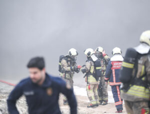 Ankara’da İnşaat Yangını Kontrol Altına Alındı