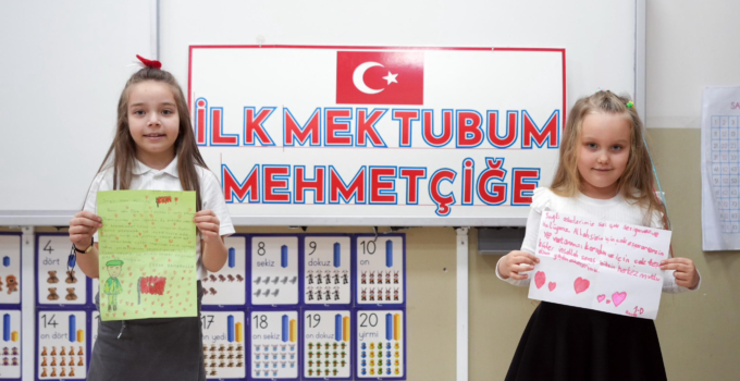“İlk Mektubum Mehmetçiğe” Projesiyle Öğrencilerden Mehmetçiklere Mektup
