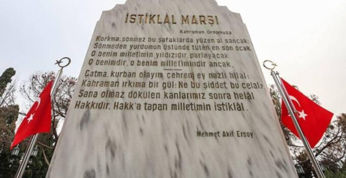 İstiklal Marşı 104 yaşında