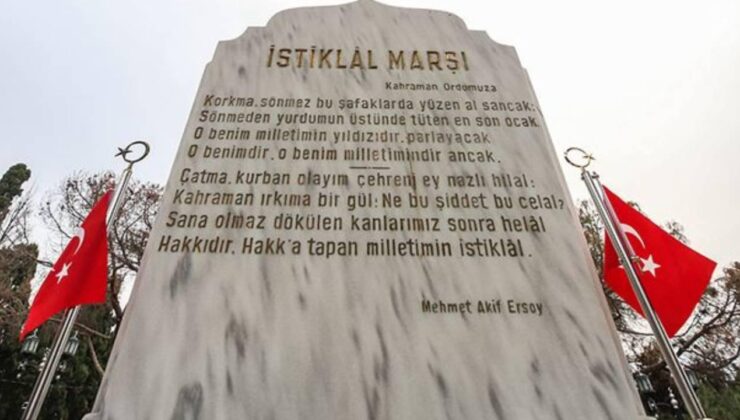 İstiklal Marşı 104 yaşında