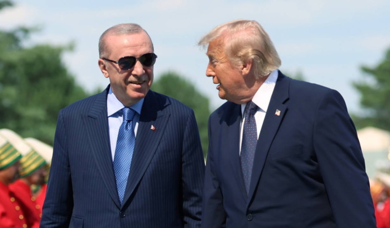 Cumhurbaşkanı Erdoğan, ABD Başkanı Trump ile telefonda görüştü